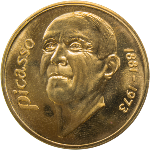 Picture of Spain, Picasso Euro Brass Uncirculated