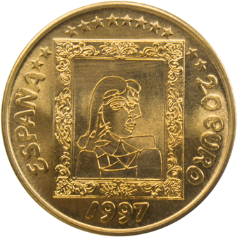 Picture of Spain, Picasso Euro Brass Uncirculated