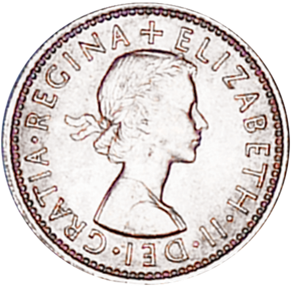 Picture of Elizabeth II, Shilling (Scottish) 1963 Brilliant Unc