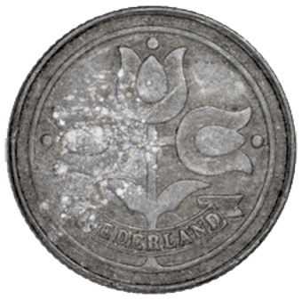 Picture of Netherlands, Dutch World War II 3 Coin Type Set