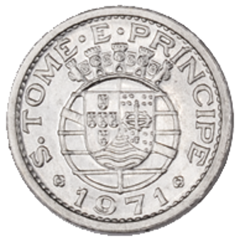 Picture of St. Thomas & Prince, Two Scarce Coins Uncirculated