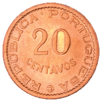 Picture of St. Thomas & Prince, Two Scarce Coins Uncirculated
