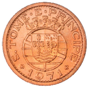 Picture of St. Thomas & Prince, Two Scarce Coins Uncirculated