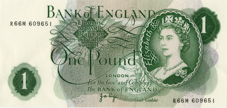 Picture of J B Page Portrait £1 B321 Replacement R-M Prefix AUnc