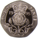 Picture of Elizabeth II, 20 Pence 1995 Proof