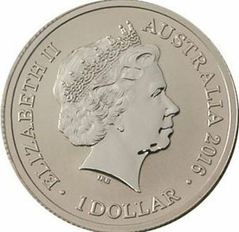 Picture of Australia, $1 F Brilliant Uncirculated