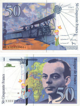 Picture of France 50 Francs 1997-9 P157A Unc