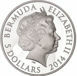 Picture of Bermuda, Elizabeth II, $5 Silver, 2014