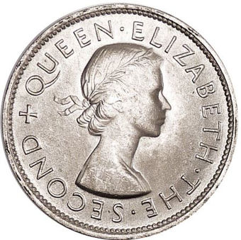 Picture of New Zealand, 1953 Crown Unc