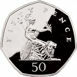 Picture of Elizabeth II, 50 Pence 1996 Proof Sterling Silver