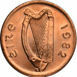 Picture of Ireland, 1/2 Pence 1982 BU