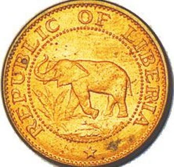 Picture of Liberia, 1 Cent 1961