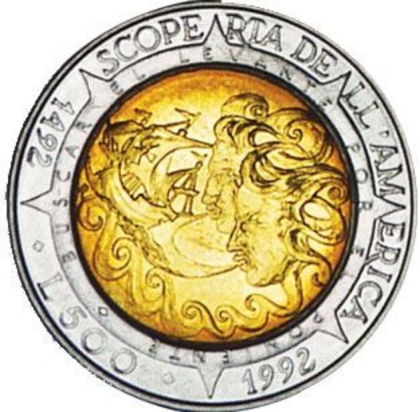 Picture of San Marino, 500 Lire 1992