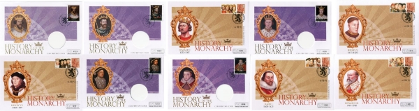 Picture of History of the Monarchy First Day Covers