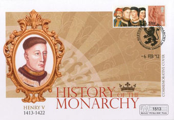 Picture of History of the Monarchy First Day Covers