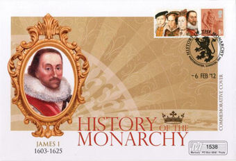 Picture of History of the Monarchy First Day Covers