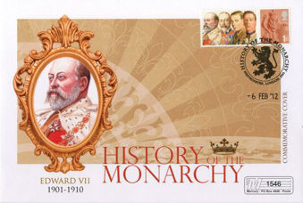 Picture of History of the Monarchy First Day Covers