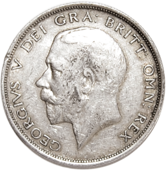 Picture of George V, Halfcrown 1914 Fine