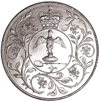Picture of Queen's Silver Jubilee Crown & FDC