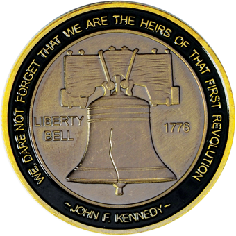 Picture of United States of America, Don't Tread on Me Challenge Coin