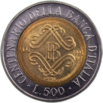 500 Lire_1893_1993_rev