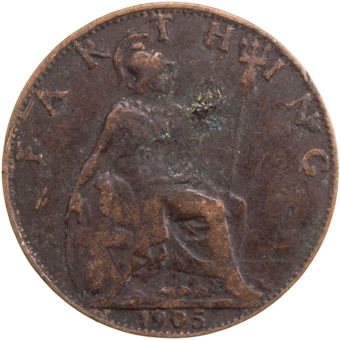 Edward VII_Farthing_1905_Rev