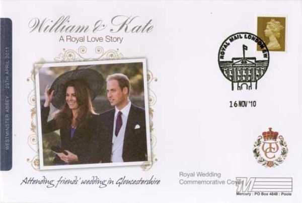 Picture of 10 William & Kate FDC