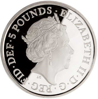 £5_King_Canute_2017_Sterling _Silver_Proof_obv