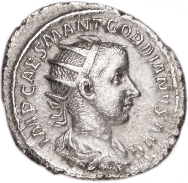 Picture of Gordian III Billon Silver Antoninianus Very fine
