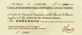 Picture of San Marino 150 Lire 1976 PS101  Unc