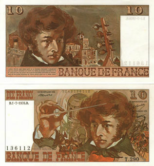 Picture of France 10 francs 1975-8 P150 Unc