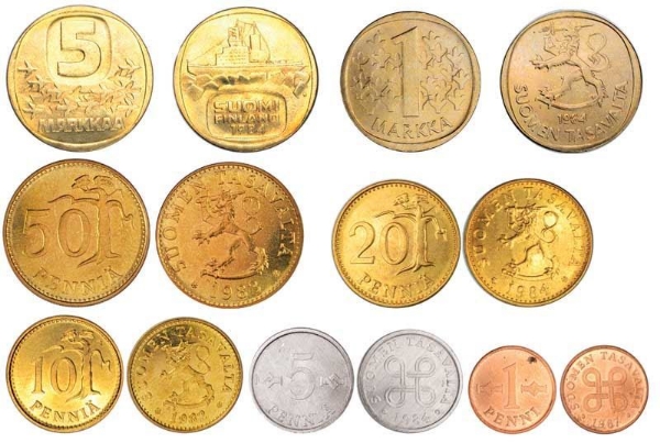 Finland 7 Coin Mint Set_collage
