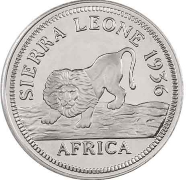 Picture for category Edward VIII Sierra Leone Coins