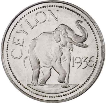 Picture for category Edward VIII Ceylon Coins