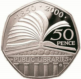 2000_50 Pence_(Libraries)_Silver_Proof_rev