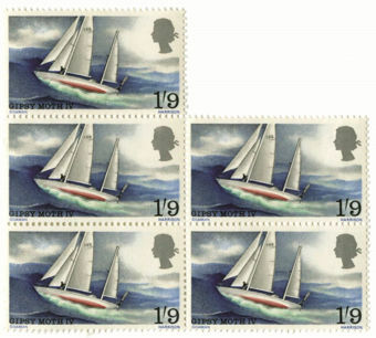 Picture of Sir Francis Chichester 1967 World Voyage 1/9 Stamp