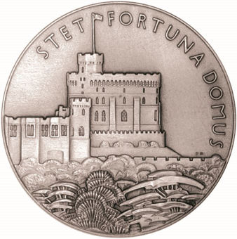 Picture of George V, 1935 Large Silver Medal Uncirculated