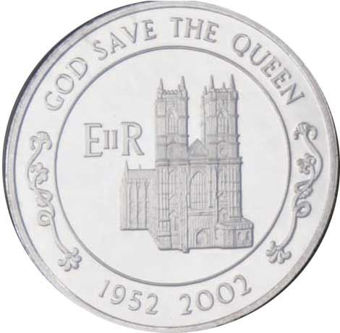 Picture of Liberia/Ascension Golden Jubilee Crown Cover