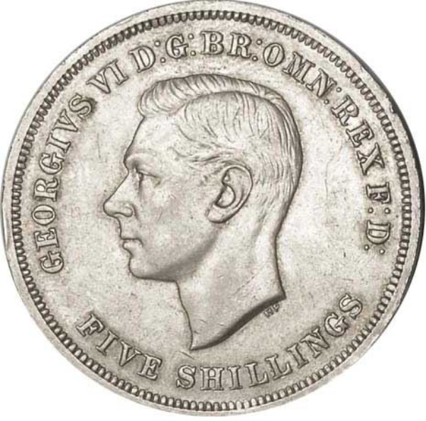 Picture of George VI, Crown (Festival of Britain) 1951 Extremely Fine