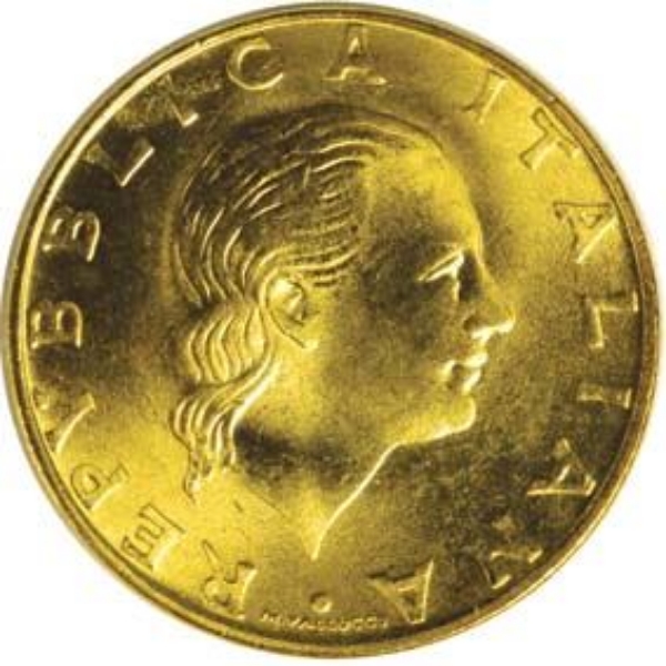 Picture of Italy, 200 Lire 1997 Naval League