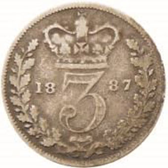 Picture of Victoria, Silver Threepence Type Set