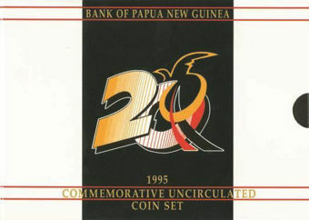 Picture of Papua New Guinea, Mint Set in full-colour folder