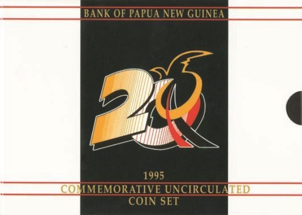 Picture of Papua New Guinea, Mint Set in full-colour folder