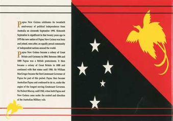 Picture of Papua New Guinea, Mint Set in full-colour folder