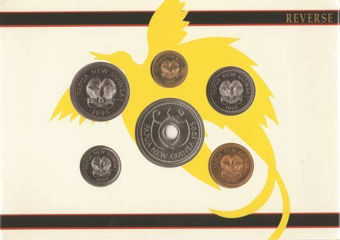 Picture of Papua New Guinea, Mint Set in full-colour folder
