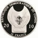 Picture of Congo, 10 Francs (Warriors of The World - English Archer) 2010 Proof