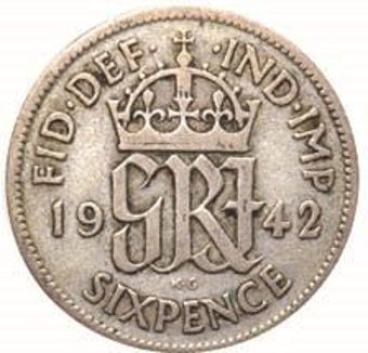 Picture of George VI, Complete Sixpence Collection 1937-46