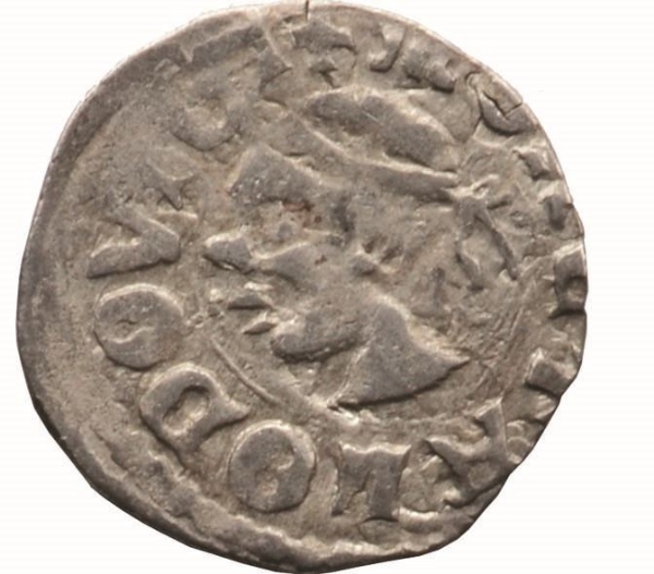 Picture of Hungary, Louis I 'Saracen Head, Silver Denar GVF