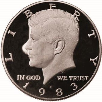 Picture of United States of America, Two Different Proof Kennedy Halves Special