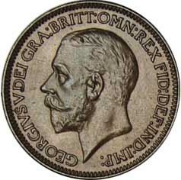 Picture of George V, Farthing 1936 Uncirculated